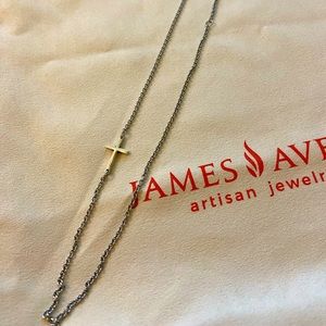 Horizon Cross Necklace